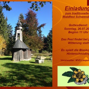 Waldfest Schwendreut 2015